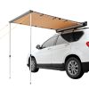 VEVOR Car Side Awning, Large 4.6'x6.6' Shade Coverage Vehicle Awning, PU3000mm UV50+ Retractable Car Awning with Waterproof Storage Bag