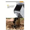 Outdoor stainless steel charcoal stove is portable and foldable, convenient for storage. It can be used in multiple scenarios such as camping