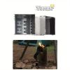 Outdoor stainless steel charcoal stove is portable and foldable, convenient for storage. It can be used in multiple scenarios such as camping
